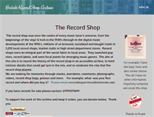 Tablet Screenshot of britishrecordshoparchive.org